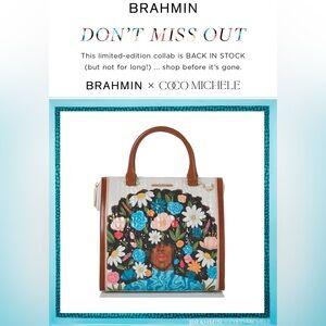 Exclusive Brahmin Coco x Michele collab bag.